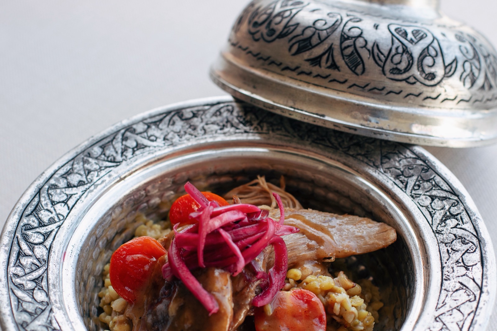 Lamb tandir from the Corum and Yozgat region, an Anatolian dish at Shyra Restaurant
